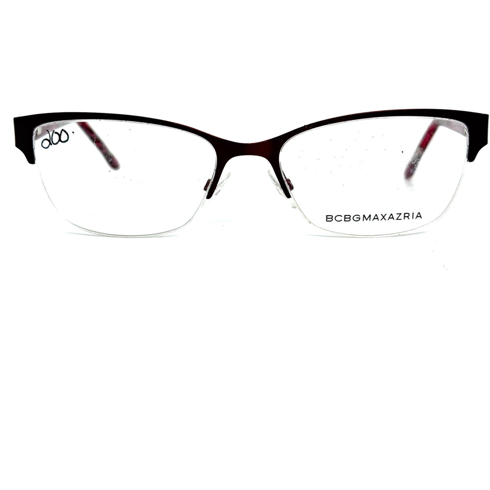 BCBGMaxazria Kana Wine Eyeglasses Frames Womens Pink red 53 17 135 H17503